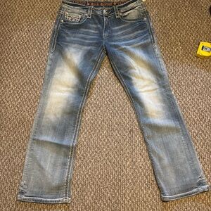 Rock Revival Kaylen Strait Size: 36W 32L 18Imseam